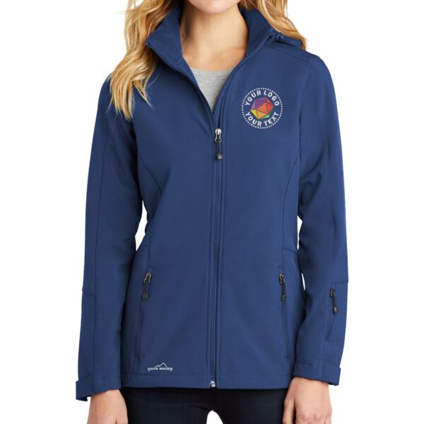 Ladies Hooded Soft Shell Parka Thumbnail