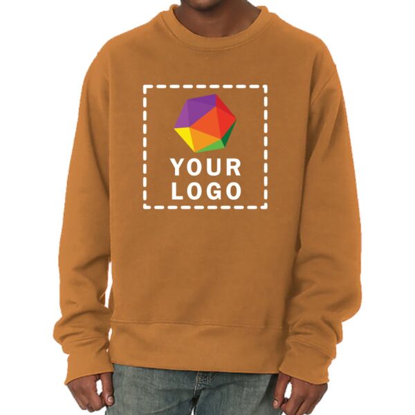 Men's Super Heavy Oversized Crewneck Sweatshirt Thumbnail
