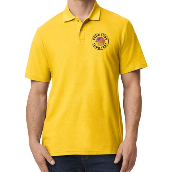 Men's Softstyle Double Pique Polo Thumbnail