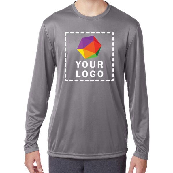 Adult Cool DRI® with FreshIQ Long-Sleeve Performance T-Shirt Thumbnail