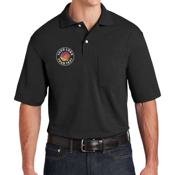 SpotShield 5.4 Ounce Jersey Knit Sport Shirt with Pocket Thumbnail