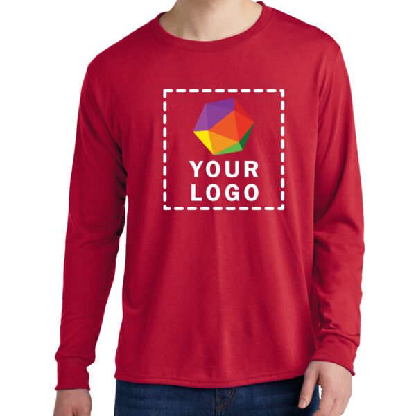 Dri Power ® 100% Polyester Long Sleeve T Shirt Thumbnail