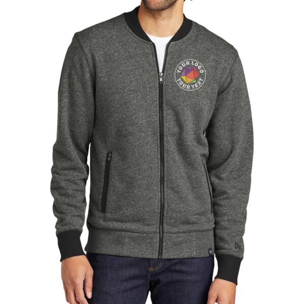 French Terry Baseball Full Zip Thumbnail