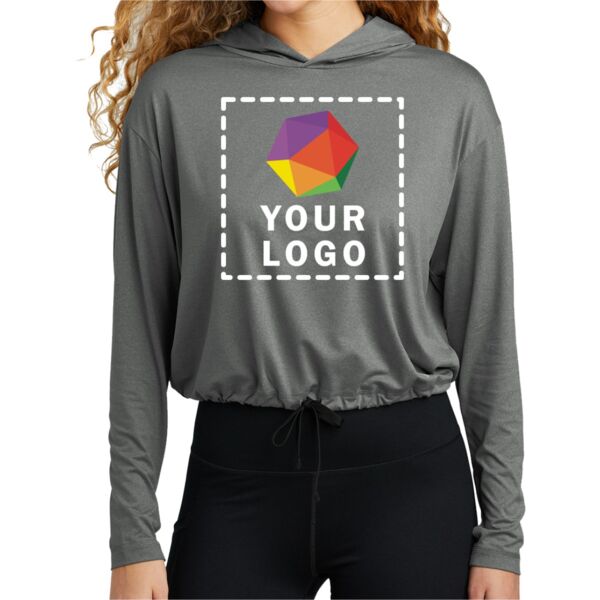 Ladies Power Long Sleeve Hoodie Thumbnail