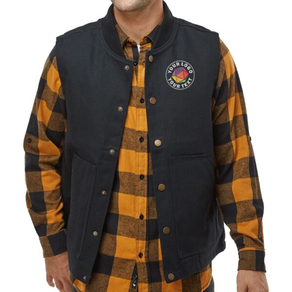 Insulated Canvas Workwear Vest Thumbnail