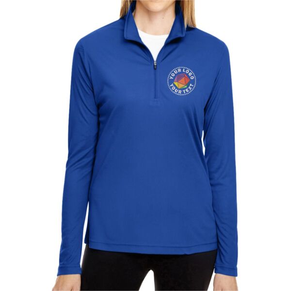 Ladies' Zone Performance Quarter-Zip Thumbnail
