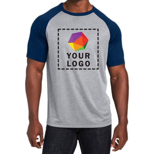 Unisex Zone Colorblock Raglan T-Shirt Thumbnail