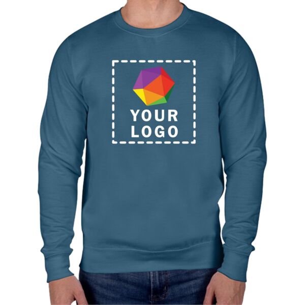 Adult 80/20 Midweight College Crewneck Sweatshirt Thumbnail