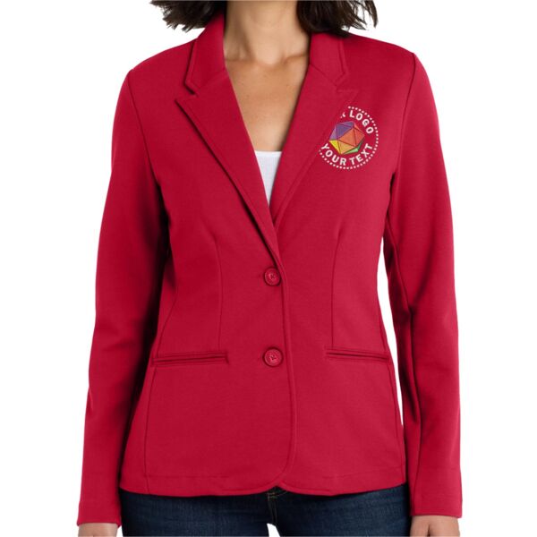 Women's Knit Blazer Thumbnail