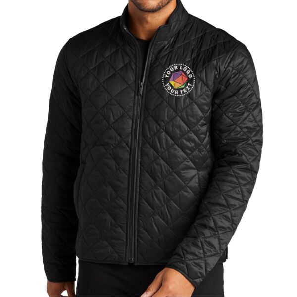 Quilted Full Zip Jacket Thumbnail