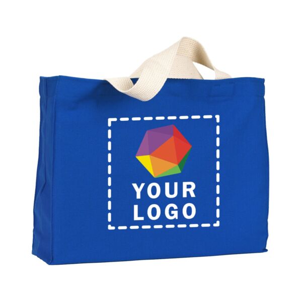 USA Made Cotton Canvas Medium Gusset Tote Bag Thumbnail