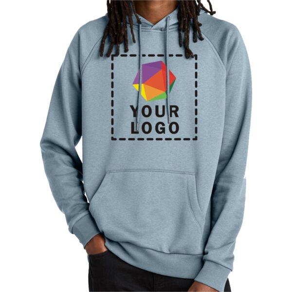 Unisex Organic CVC Fleece Pullover Hoodie Thumbnail