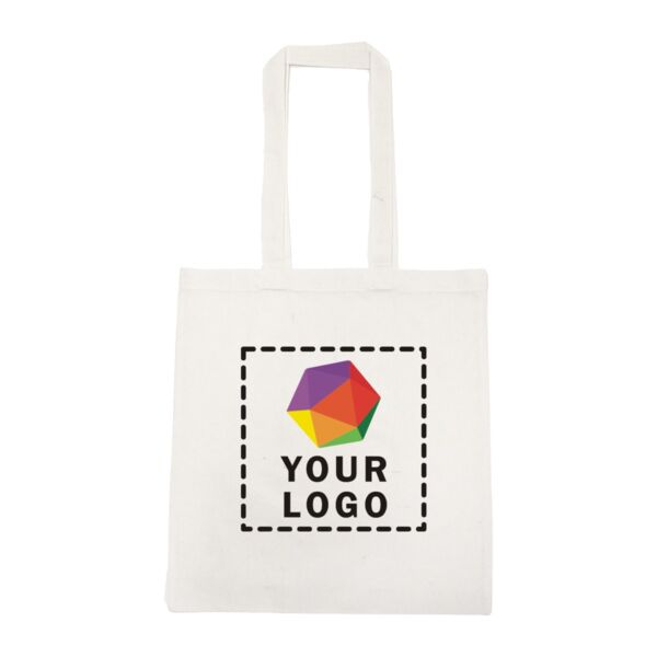 Lightweight Recycled Canvas Over the Shoulder Extended Handle Tote Bag Thumbnail