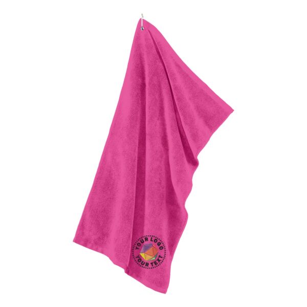 Grommeted Microfiber Golf Towel Thumbnail
