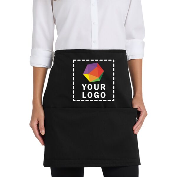 Easy Care Half Bistro Apron with Stain Release Thumbnail