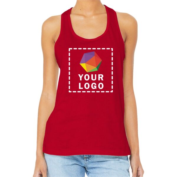 Women's Jersey Racerback Tank Thumbnail