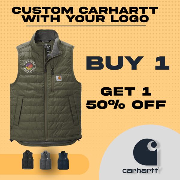 Custom Carhartt Vest Buy 1 Get 1 at 50% Off Thumbnail