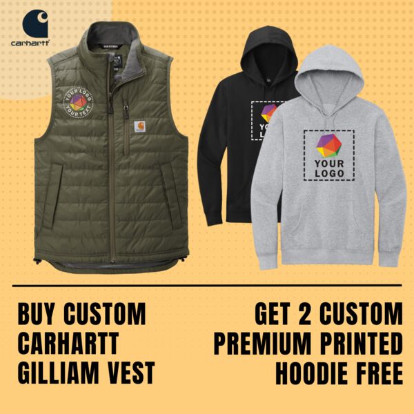 Buy Custom Carhartt Vest Get 2 Premium Printed Hoodies Free Thumbnail