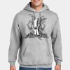 Custom Printed Ultimate Cotton ® Pullover Hooded Sweatshirt Thumbnail
