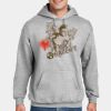 Custom Printed Ultimate Cotton ® Pullover Hooded Sweatshirt Thumbnail