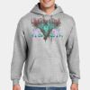 Custom Printed Ultimate Cotton ® Pullover Hooded Sweatshirt Thumbnail