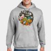 Custom Printed Ultimate Cotton ® Pullover Hooded Sweatshirt Thumbnail