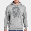Custom Printed Ultimate Cotton ® Pullover Hooded Sweatshirt Thumbnail