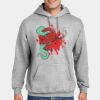 Custom Printed Ultimate Cotton ® Pullover Hooded Sweatshirt Thumbnail