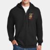 Custom Printed Ultimate Cotton ® Full Zip Hooded Sweatshirt Thumbnail