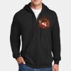 Custom Printed Ultimate Cotton ® Full Zip Hooded Sweatshirt Thumbnail