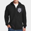 Custom Printed Ultimate Cotton ® Full Zip Hooded Sweatshirt Thumbnail