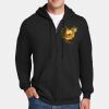 Custom Printed Ultimate Cotton ® Full Zip Hooded Sweatshirt Thumbnail