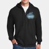 Custom Printed Ultimate Cotton ® Full Zip Hooded Sweatshirt Thumbnail