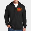 Custom Printed Ultimate Cotton ® Full Zip Hooded Sweatshirt Thumbnail