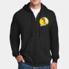 Custom Printed Ultimate Cotton ® Full Zip Hooded Sweatshirt Thumbnail