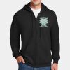 Custom Printed Ultimate Cotton ® Full Zip Hooded Sweatshirt Thumbnail