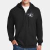 Custom Printed Ultimate Cotton ® Full Zip Hooded Sweatshirt Thumbnail