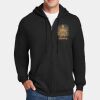 Custom Printed Ultimate Cotton ® Full Zip Hooded Sweatshirt Thumbnail