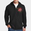 Custom Printed Ultimate Cotton ® Full Zip Hooded Sweatshirt Thumbnail