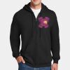 Custom Printed Ultimate Cotton ® Full Zip Hooded Sweatshirt Thumbnail
