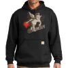 Custom Printed Midweight Hooded Sweatshirt Thumbnail