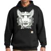 Custom Printed Midweight Hooded Sweatshirt Thumbnail
