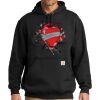 Custom Printed Midweight Hooded Sweatshirt Thumbnail