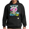 Custom Printed Midweight Hooded Sweatshirt Thumbnail