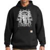 Custom Printed Midweight Hooded Sweatshirt Thumbnail