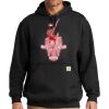 Custom Printed Midweight Hooded Sweatshirt Thumbnail