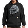 Custom Printed Midweight Hooded Sweatshirt Thumbnail