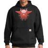 Custom Printed Midweight Hooded Sweatshirt Thumbnail