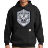 Custom Printed Midweight Hooded Sweatshirt Thumbnail