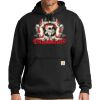 Custom Printed Midweight Hooded Sweatshirt Thumbnail